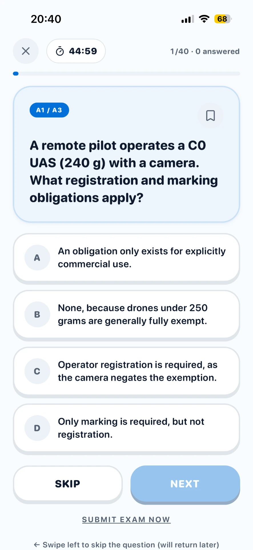 DroneAce App Screenshot