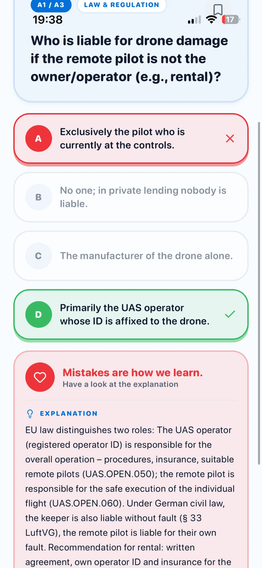 DroneAce App Screenshot