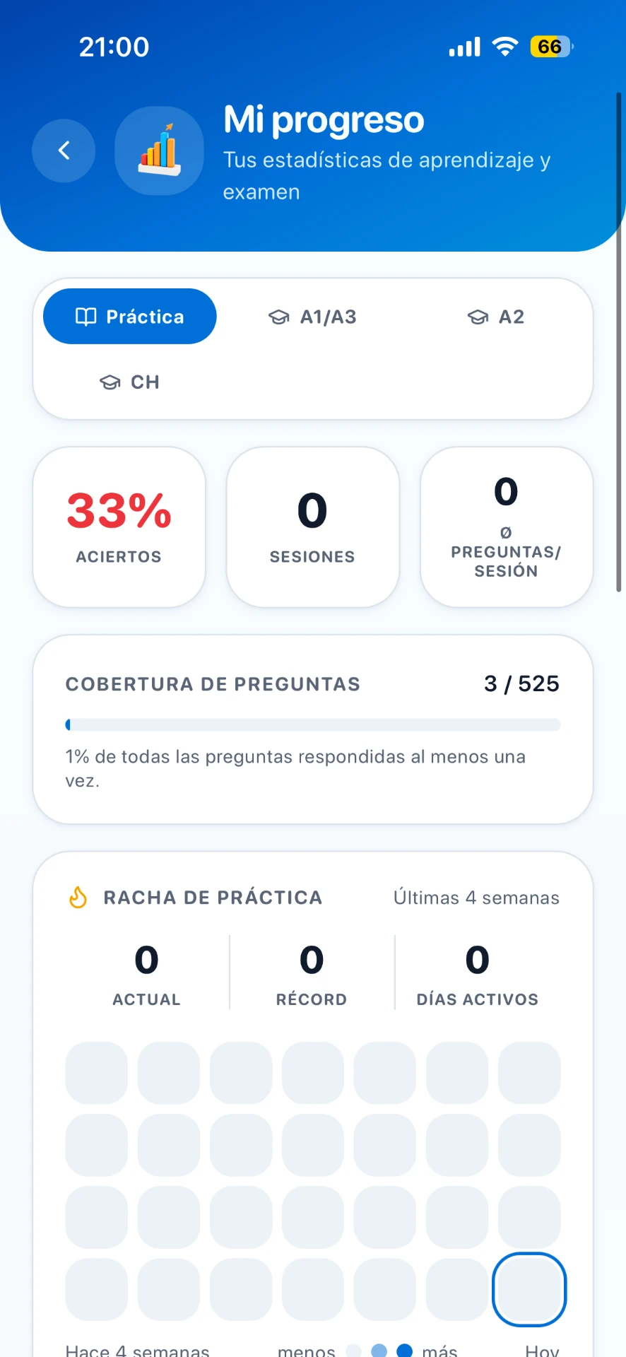 Captura de pantalla de la app DroneAce